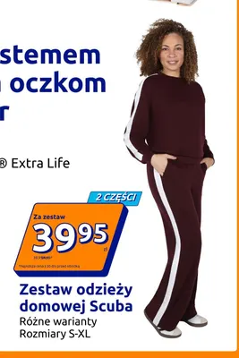 Zestaw odzieży domowej Scuba promocja w Action