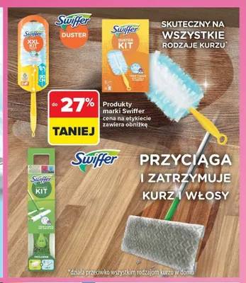Produkty marki Swiffer promocja w Carrefour