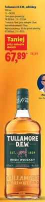 Whiskey D.E.W. promocja w Lidl