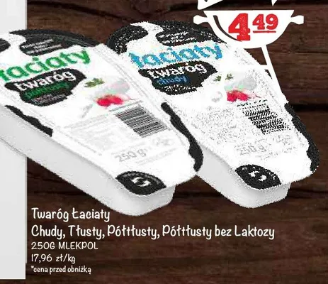 Twaróg Łaciaty Chudy promocja w Arhelan