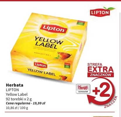 Herbata Lipton Yellow Label promocja w Intermarche