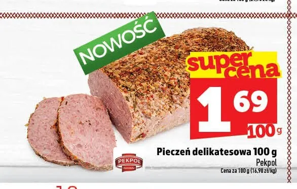 Pieczeń delikatesowa Pekpol promocja w TOPAZ