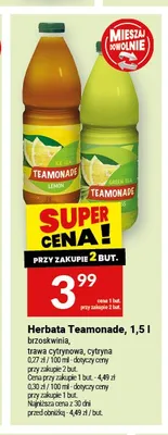 Herbata Teamonade cytryna promocja w Twój Market
