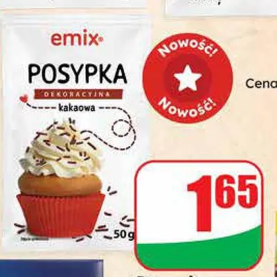 Posypka kakaowa promocja w Dino