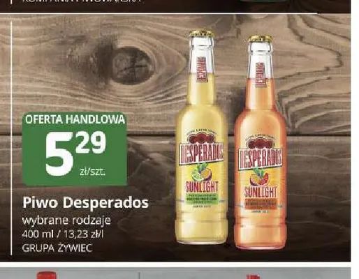 Piwo Desperados promocja w Marketvita