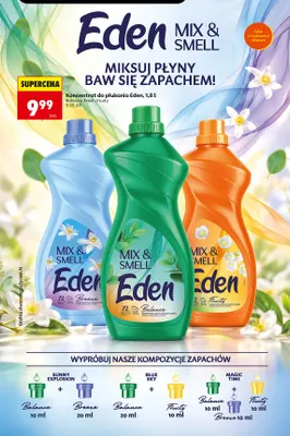 Koncentrat do płukania Eden Balance promocja w Biedronka