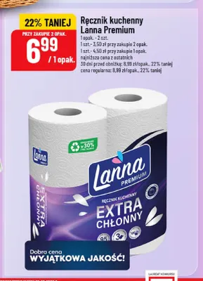 Ręcznik kuchenny Lanna Premium 2-pak promocja w POLOmarket