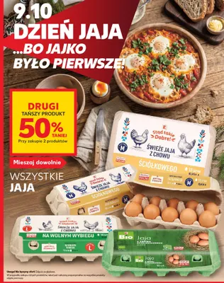 Jajka kurze Świeże z chowu na wolnym wybiegu Stąd takie Dobre! promocja w Kaufland