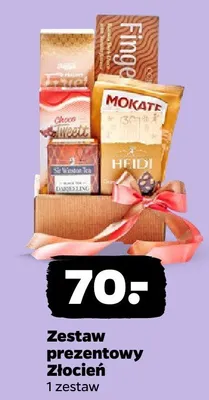 Zestaw prezentowy Złocień promocja w Netto