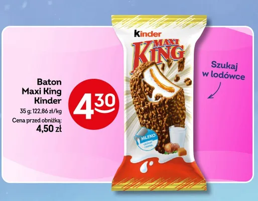 Baton Maxi King promocja w Żabka