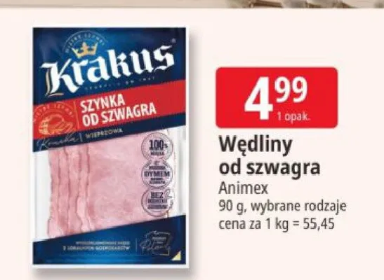 Wedliny od szwagra promocja w Leclerc