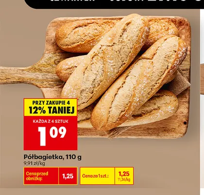 Półbagietka promocja w Biedronka