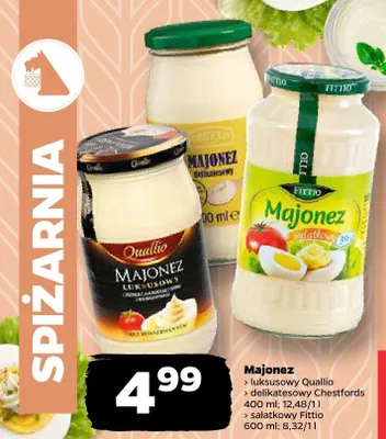 Majonez luksusowy Quallio promocja w Netto