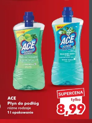 Płyn do podłóg Ace promocja w Kaufland