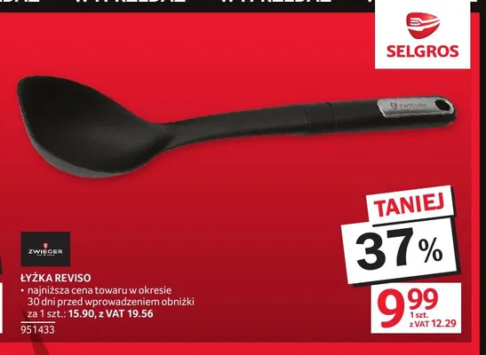 Łyżka Reviso Zwieger promocja w Selgros