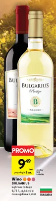 Wino Bulgarius promocja w Intermarche