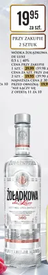 Wódka Żołądkowa de Luxe promocja w Dino
