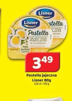 Pastella jajeczna Lisner promocja w Delfin