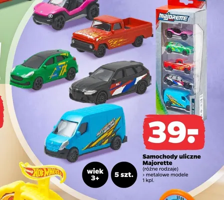 Samochody uliczne Majorette 5-pak promocja w Netto