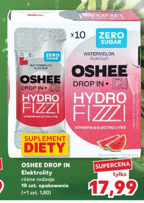 Elektrolity Oshee Drop In Hydro Fizzi arbuzowe promocja w Kaufland