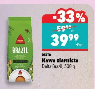 Kawa ziarnista Brazil 500 g promocja w Biedronka Home