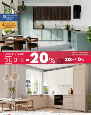 Meble kuchenne Qubik promocja w Salony Agata