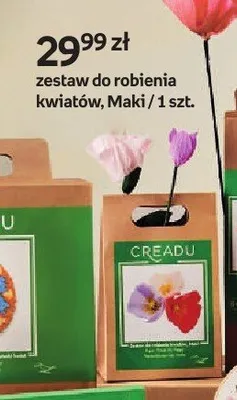Zestaw do robienia kwiatów Maki Creadu promocja w Empik