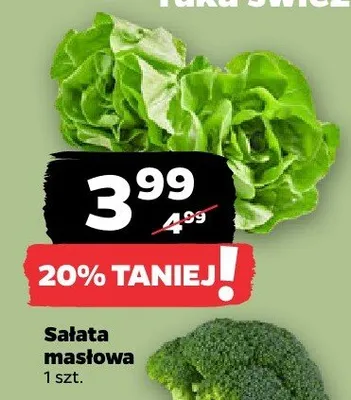 Sałata masłowa z kostką K-classic stąd takie dobre! promocja w Netto