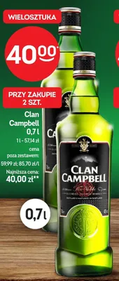 Whisky Blended Scotch Whisky promocja w Żabka