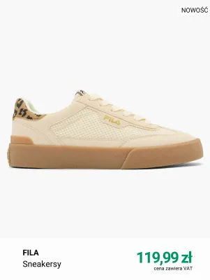 Sneakersy Fila promocja w Deichmann