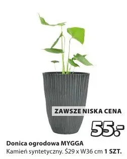 Doniczka ogrodowa Mygga kamień syntetyczny promocja w Jysk