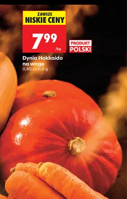 Dynia Hokkaido promocja w Biedronka