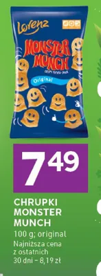 Chrupki Monster Munch original promocja w Stokrotka