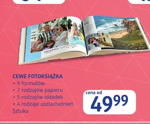 CEWE Fotoksiążka promocja w Drogerie DM