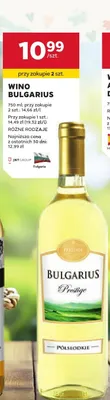 Wino Bulgarius różne rodzaje promocja w Stokrotka