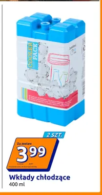 Wkłady chłodzące 2-pak 400 ml promocja w Action