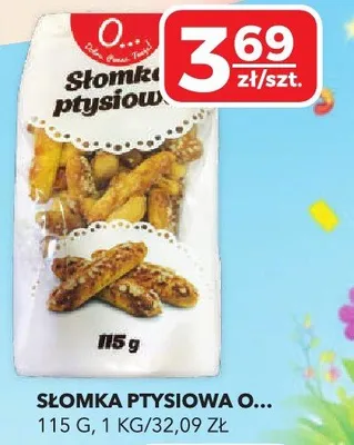 Słomka ptysiowa O... promocja w Top Market