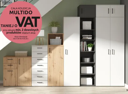 Kolekcja Multido promocja w Black Red White