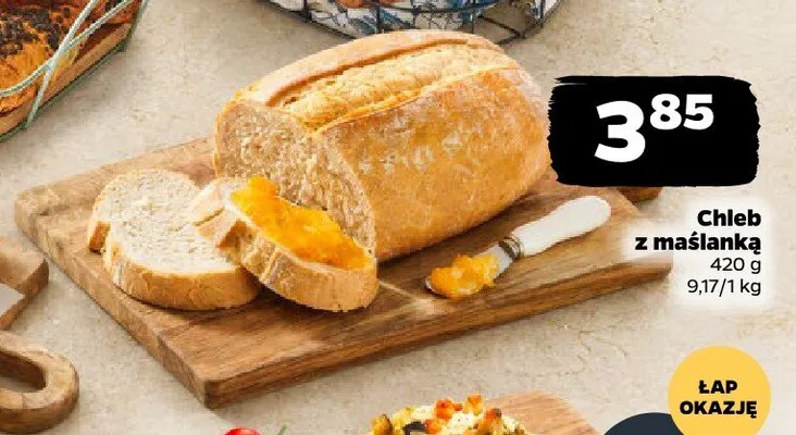 Chleb z maślanką promocja w Netto