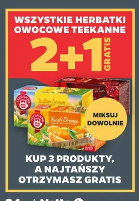 Herbatka owocowa Teekanne Italian Lemon promocja w Netto