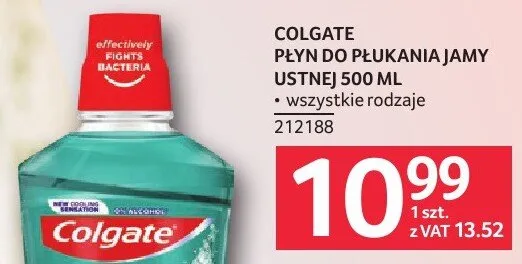 Płyn do płukania jamy ustnej Colgate Plax 500 ml promocja w Selgros