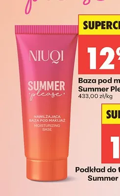 Baza pod makijaż Niuqi Summer Please promocja w Biedronka