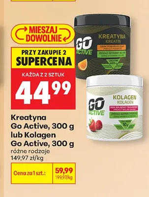 Kreatyna Go Active promocja w Biedronka