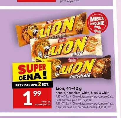 Baton Lion White promocja w Twój Market