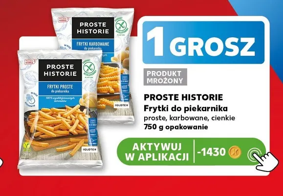 Frytki do piekarnika karbowane Proste Historie promocja w Kaufland