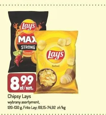 Chipsy Lay's Max Strong promocja w Avita