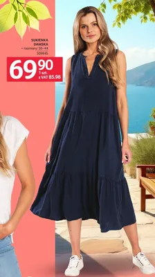 Sukienka damska promocja w Selgros