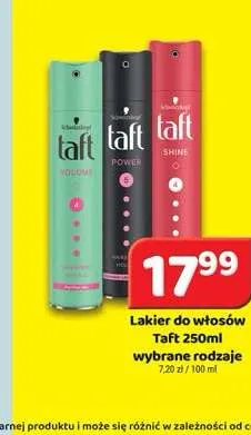 Lakier do włosów Taft Power promocja w Delfin