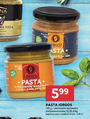 Pasta śródziemnomorska Iorgos promocja w Stokrotka