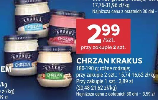 Chrzan promocja w Stokrotka